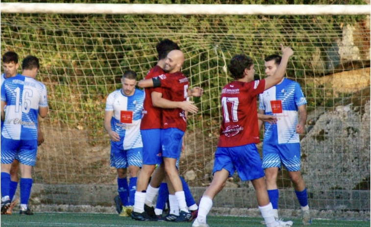 El San Martín derrota al Portonovo en Vilaxoán (2-1)