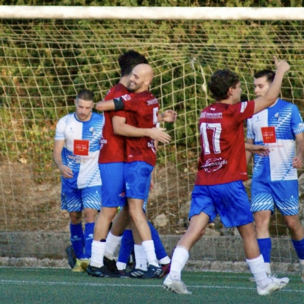 El San Martín derrota al Portonovo en Vilaxoán (2-1)