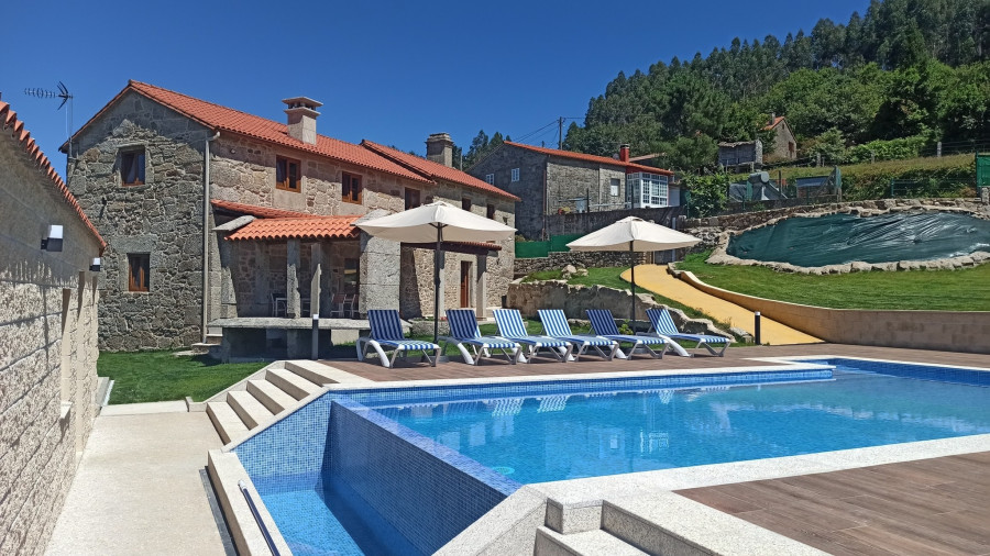 Una casa rural en Cuntis se viraliza gracias a su estrategia de alquiler en redes