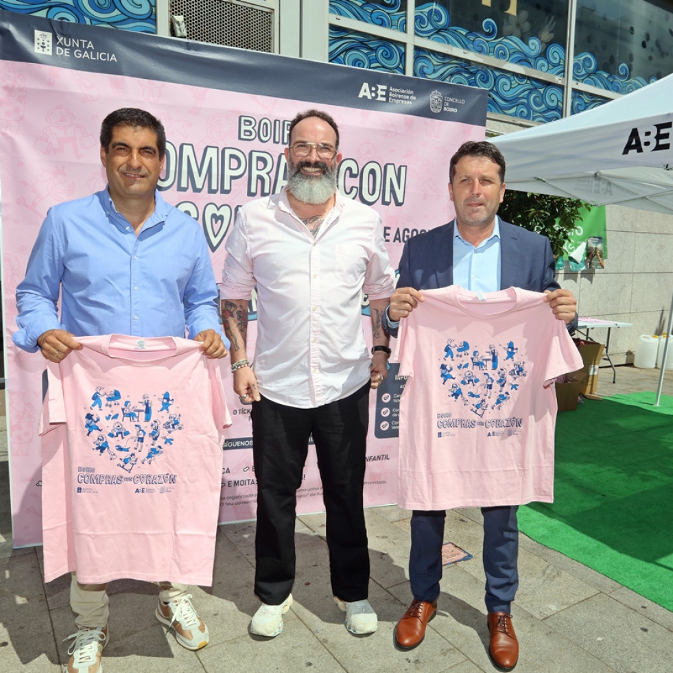 Medio millar de tapas de mejillón y cientos de rifas repartidas para promocionar al comercio boirense