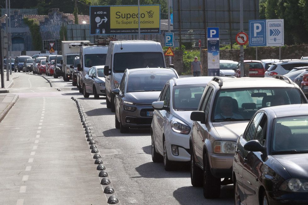 Trafico en Rodrigo de Mendoza