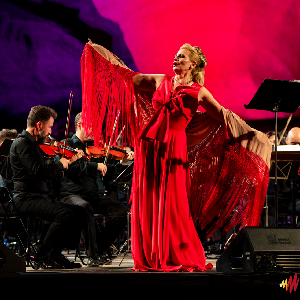Ainhoa Arteta inicia los conciertos de A Xunqueira en Vilagarcía