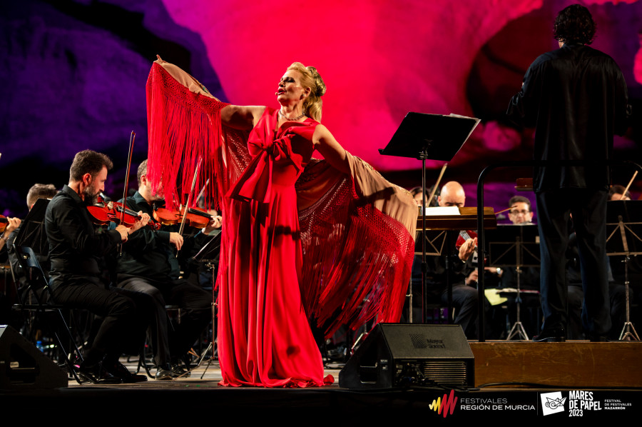 Ainhoa Arteta inicia los conciertos de A Xunqueira en Vilagarcía