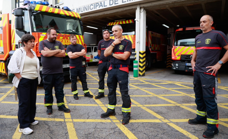 Vilagarcía recluta una expedición de Emerxencias para luchar contra los incendios en Ribadavia