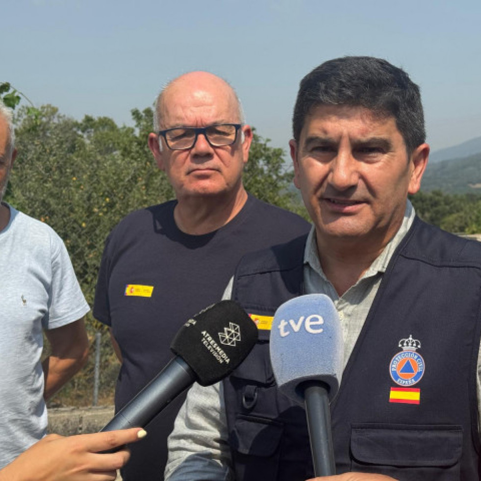 Pedro Blanco señala que el Gobierno ya “amplía medios para apagar incendios” en Galicia