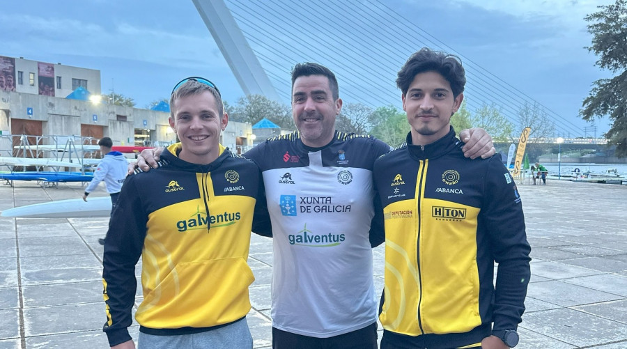 Fontán, Sieiro, Domínguez, Oliveira y Val representan al piragüismo arousano en el Mundial de Milán
