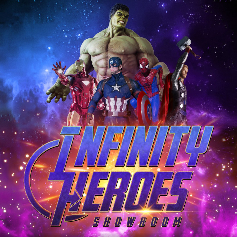 El Curtas trae a Vilagarcía figuras a tamaño real de los héroes del universo Marvel
