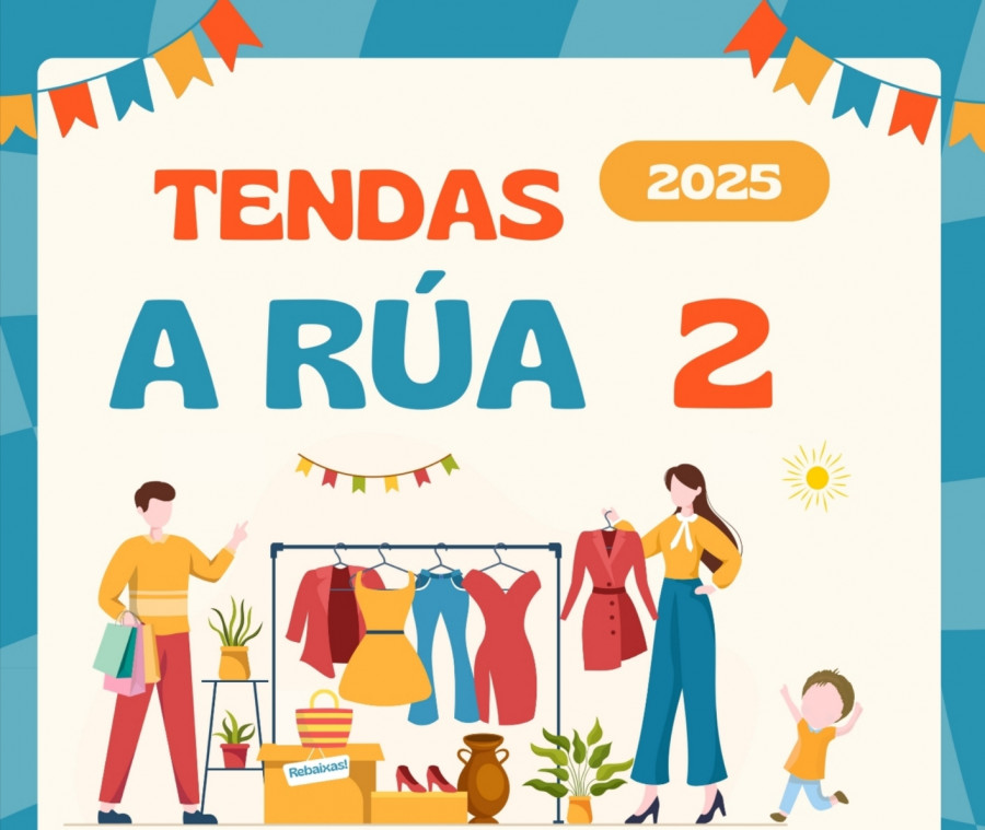 Ribeira acogerá este sábado la segunda edición de ‘Tendas á Rúa’ con un total de dieciséis comercios