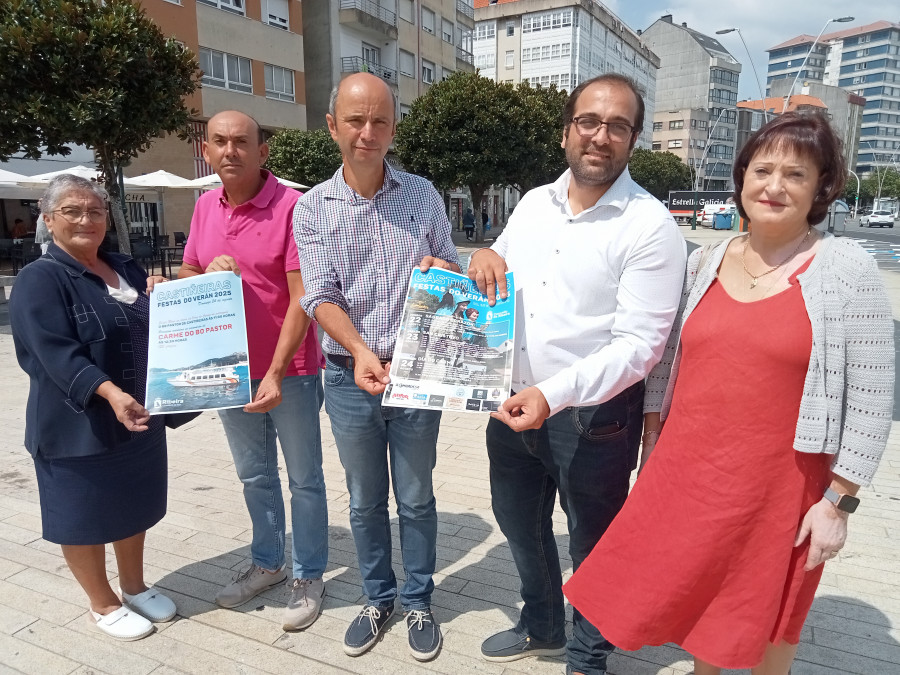 Castiñeiras celebra de mañana al domingo sus fiestas de verano que incluirán procesión marítima del Carmen con catamarán
