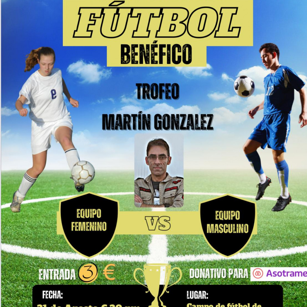 Castrelo prepara dos días de fiesta con un partido solidario en favor de los trasplantes de médula