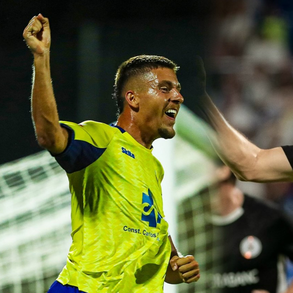 Jose Fontán y Lauti de Léon se estrenan como goleadores en el Arouca y el Andorra este curso