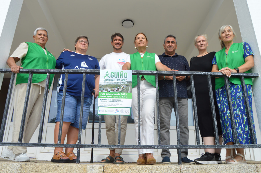 El patrón mayor José Antonio Santamaría será homenajeado en la tercera andaina "Aguiño contra o Cancro" del 7 de septiembre