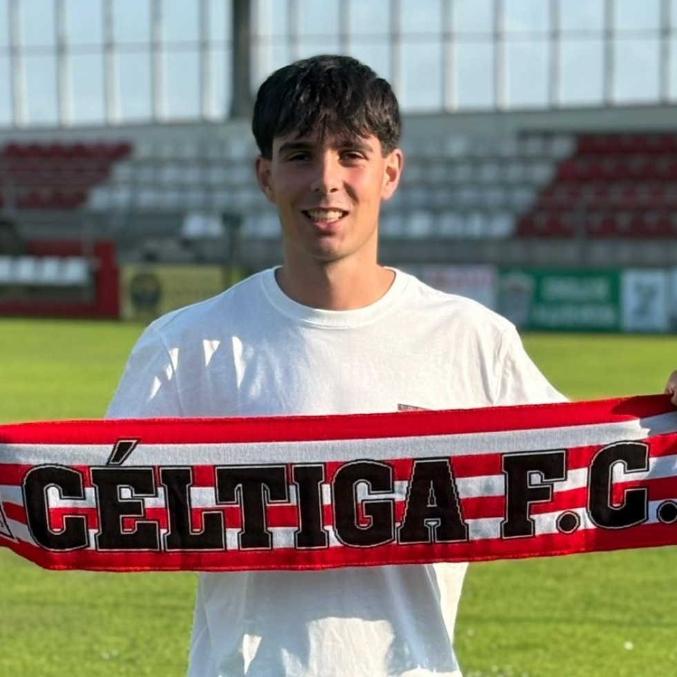 El Céltiga anuncia el fichaje del centrocampista Hugo Vázquez