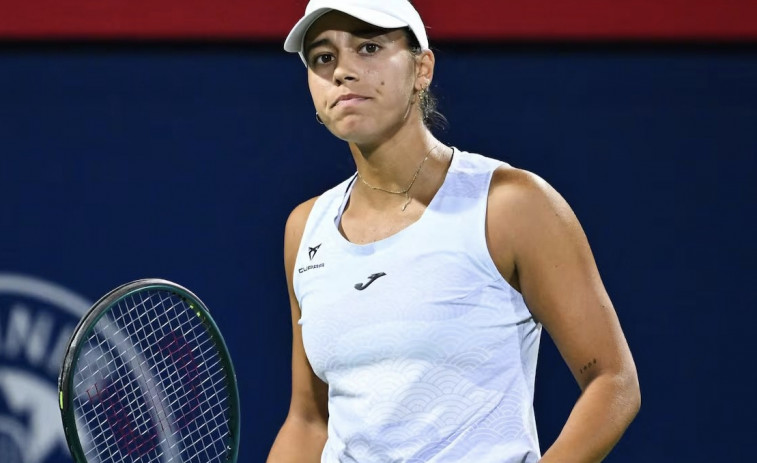 Jéssica Bouzas se despide del US Open al perder con Vekic