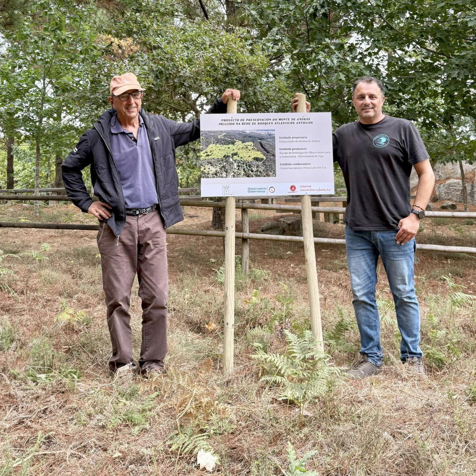 András redobla el querer por sus bosques