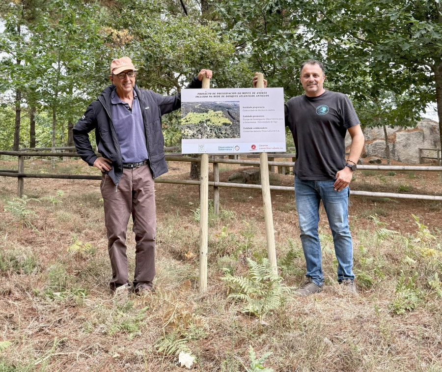 András redobla el querer por sus bosques