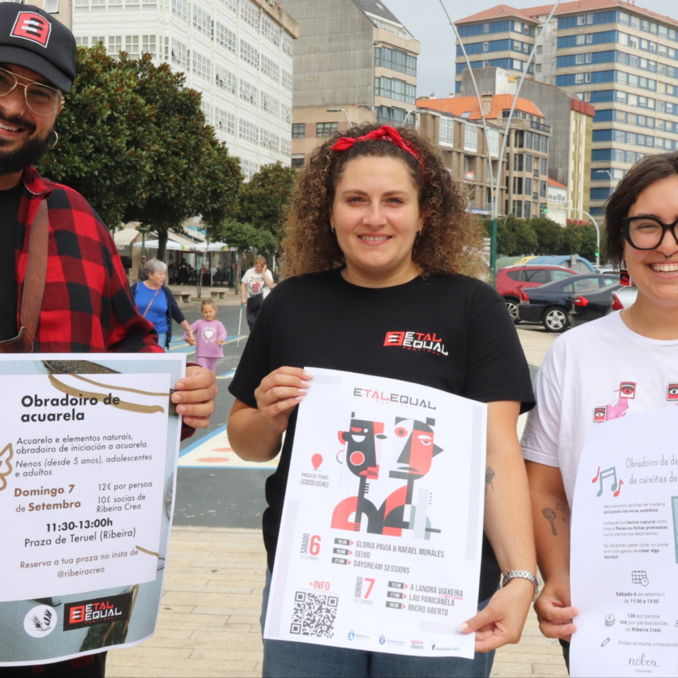 El cuarto festival alternativo Etal Equal se celebrará el 6 y 7 de septiembre en Ribeira con música, talleres y mercadillo