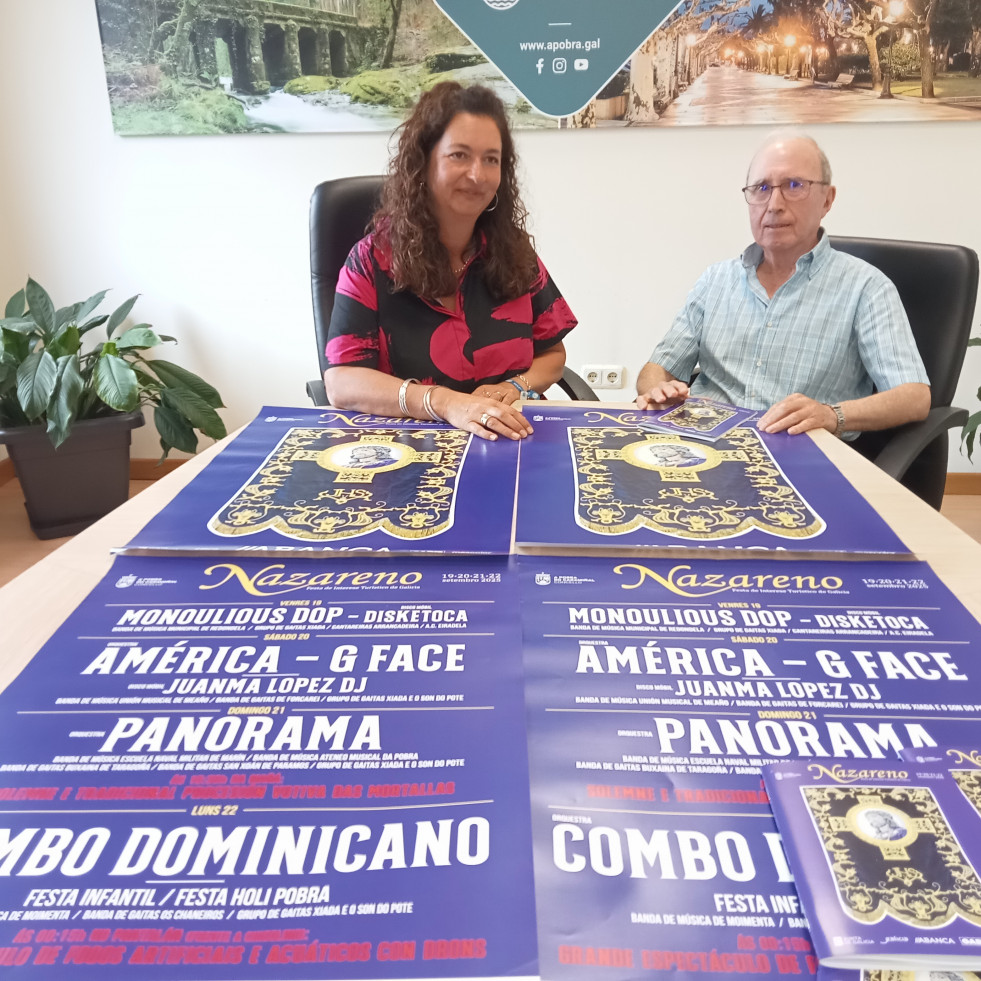 Panorama y El Combo Dominicano actuarán en El Nazareno de A Pobra, a cuya procesión de las mortajas se espera gran afluencia de gente