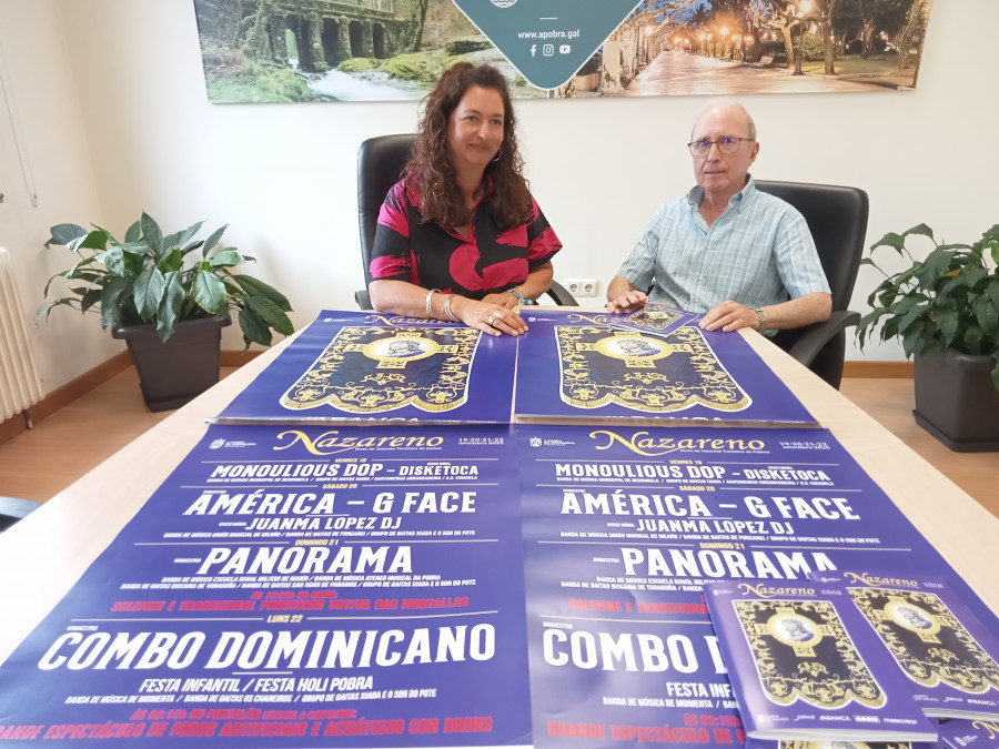Panorama y El Combo Dominicano actuarán en El Nazareno de A Pobra, a cuya procesión de las mortajas se espera gran afluencia de gente