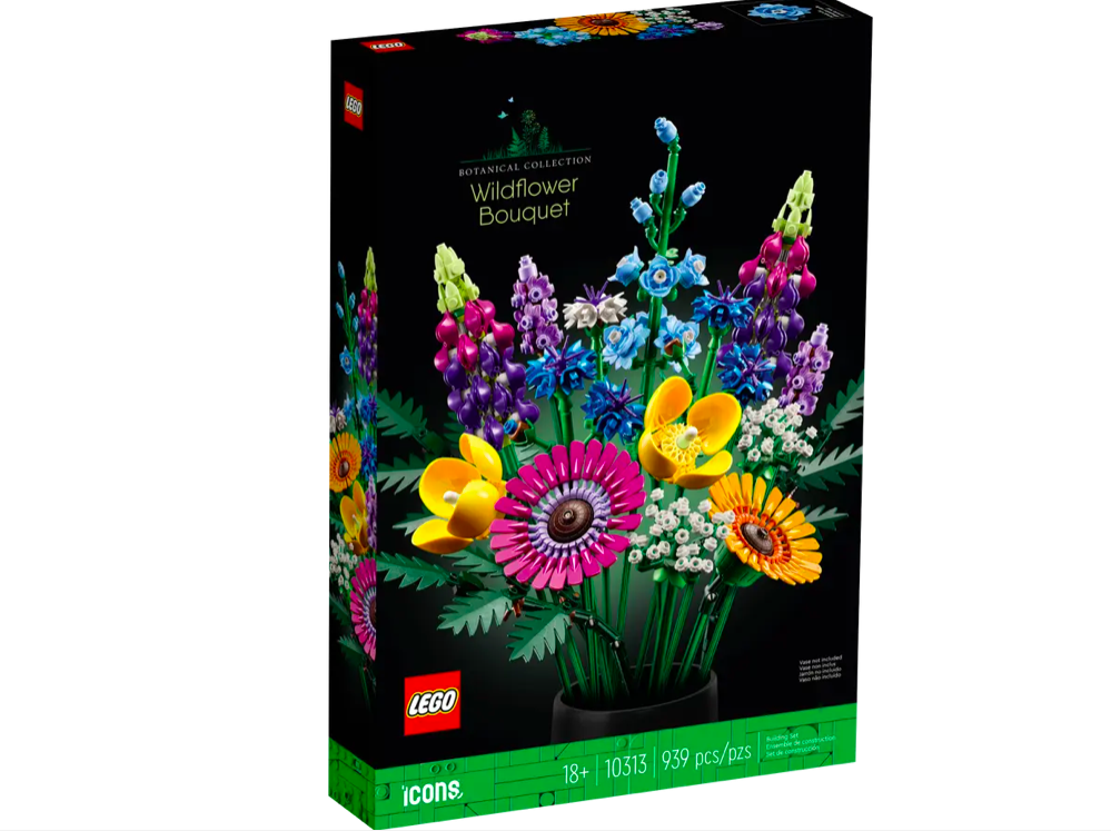 Ramo de Flores Silvestres de Lego 